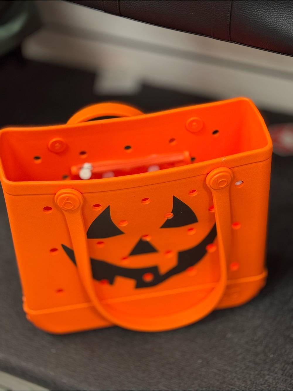 Bogg bag Orange Pumpkin Tote Bag